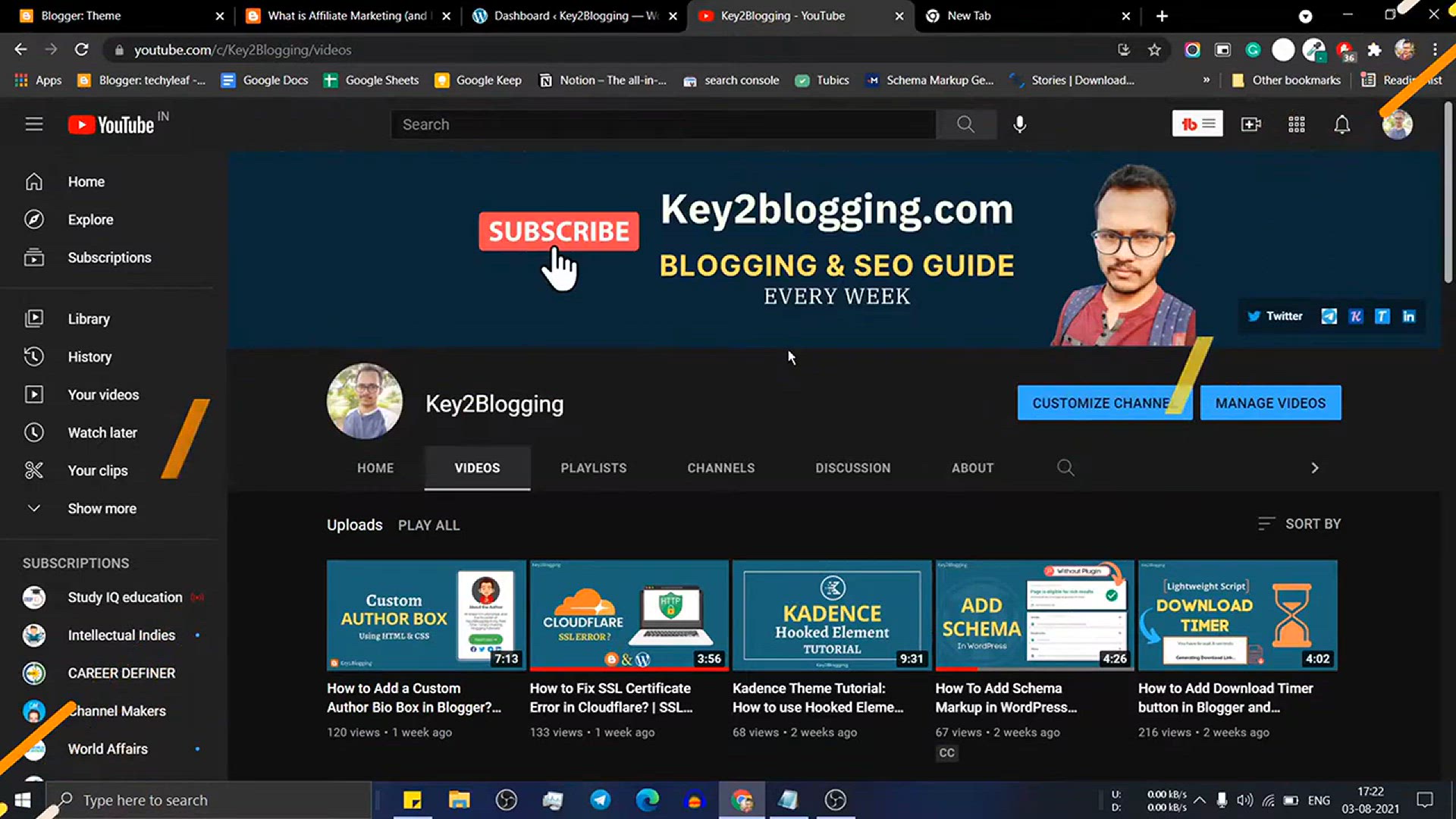 'Video thumbnail for How to Force users to enable JavaScript in Browser  _ Blogger & WordPress'