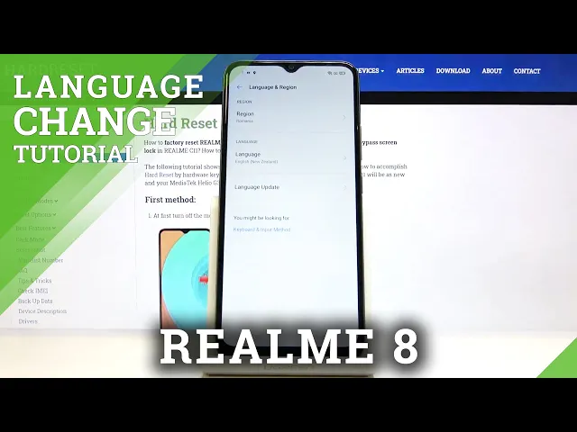 Video thumbnail for How to Change System Language in REALME C11 – List of Languages
