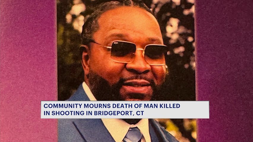 Video thumbnail for Funeral held for victim of Bridgeport 6th homicide of the year
