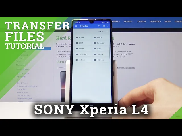Video thumbnail for How to Transfer Files in SONY Xperia L4 – Move Data