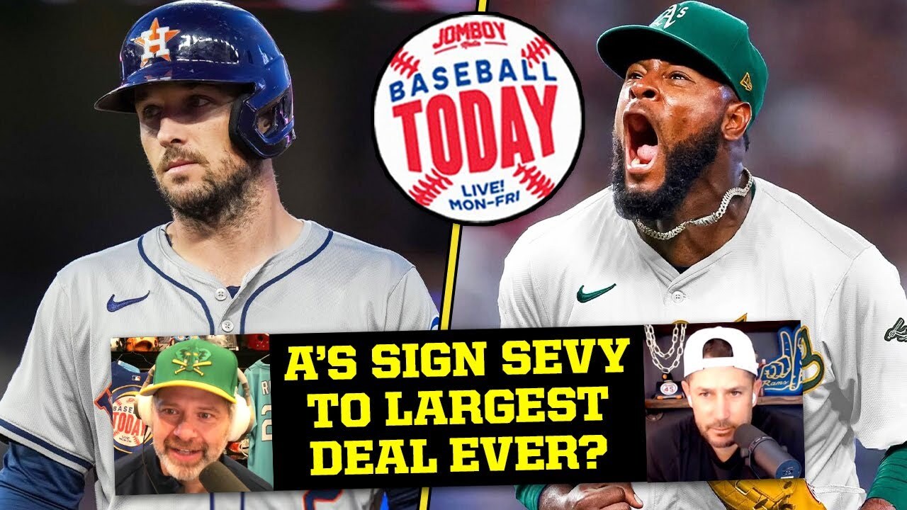 Video thumbnail for A's sign Luis Severino to largest deal in franchise history... why? | Baseball Today
