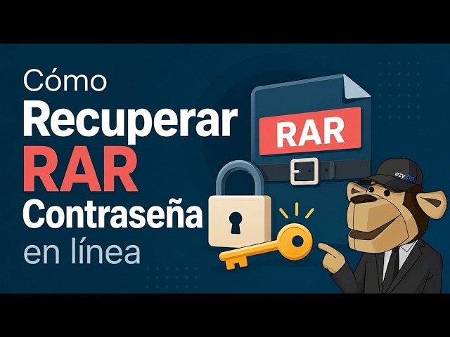 Video thumbnail for 📦 Cómo Descifrar Contraseña RAR en Línea Gratis | Sin Necesidad de Instalar Software