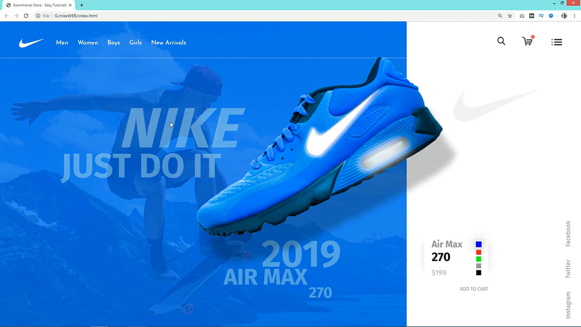 'Video thumbnail for How To Make A Website Using HTML And CSS _ Website Header Design In HTML CSS'