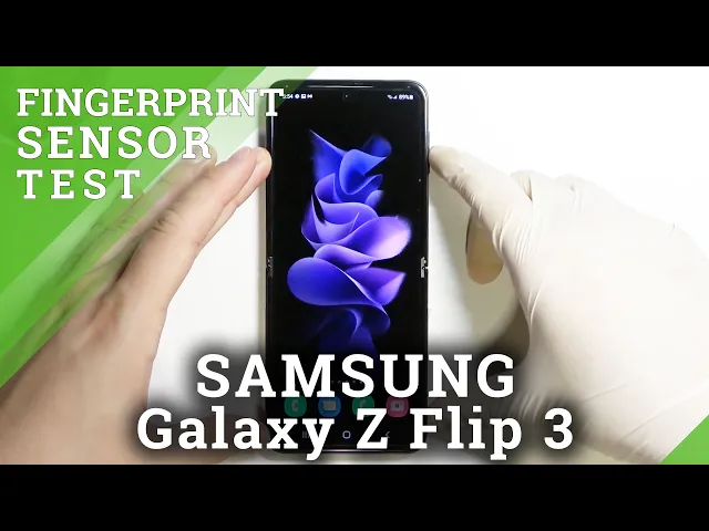Video thumbnail for SAMSUNG Galaxy Z Flip3 5G Fingerprint Sensor Test
