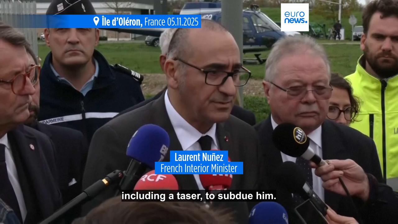 Video thumbnail for Driver rams car into people on French island of Île d’Oléron, injuring at least five