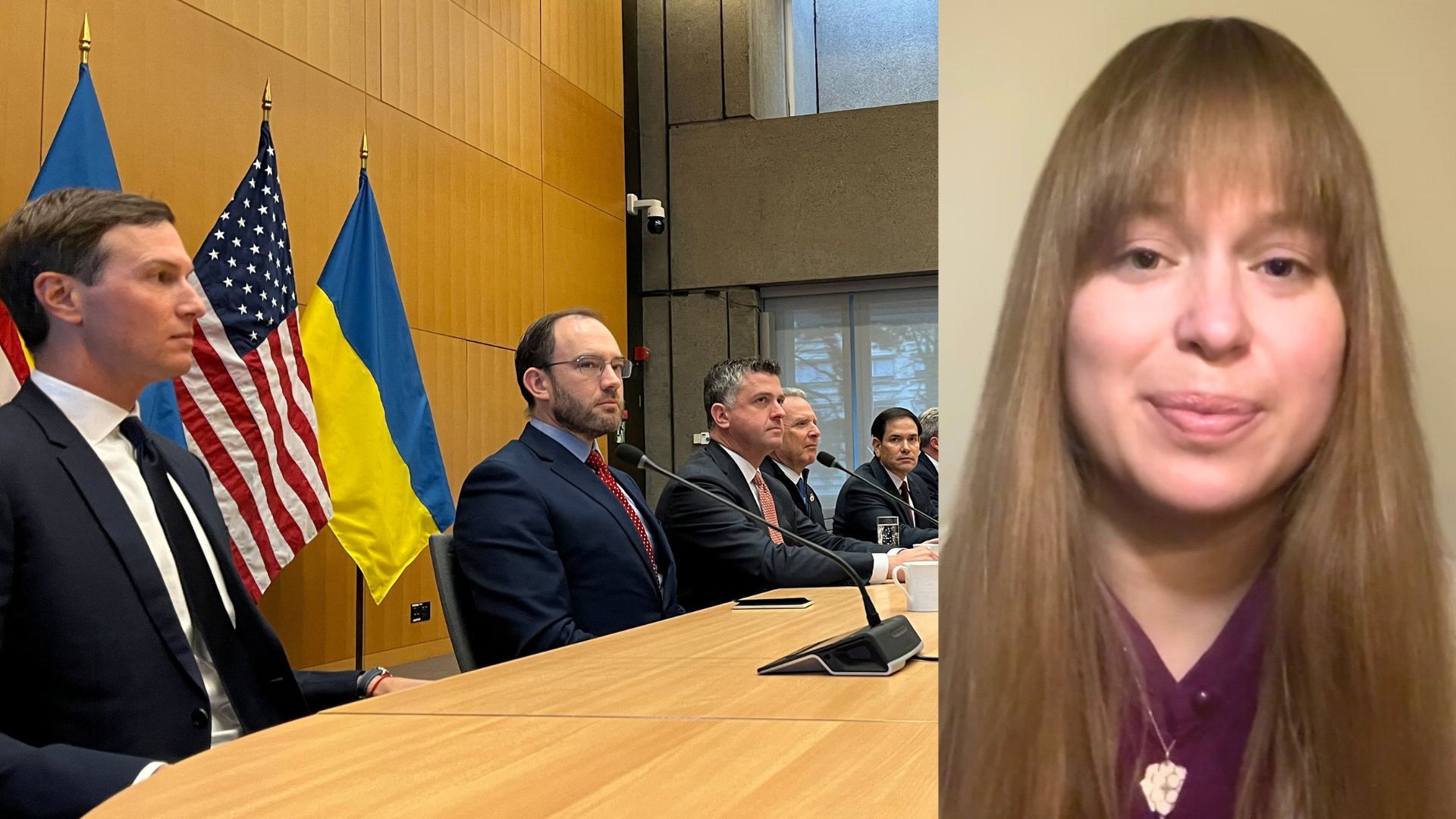 Video thumbnail for Ukraine won’t trade land for peace without security guarantees: Ukrainian MP