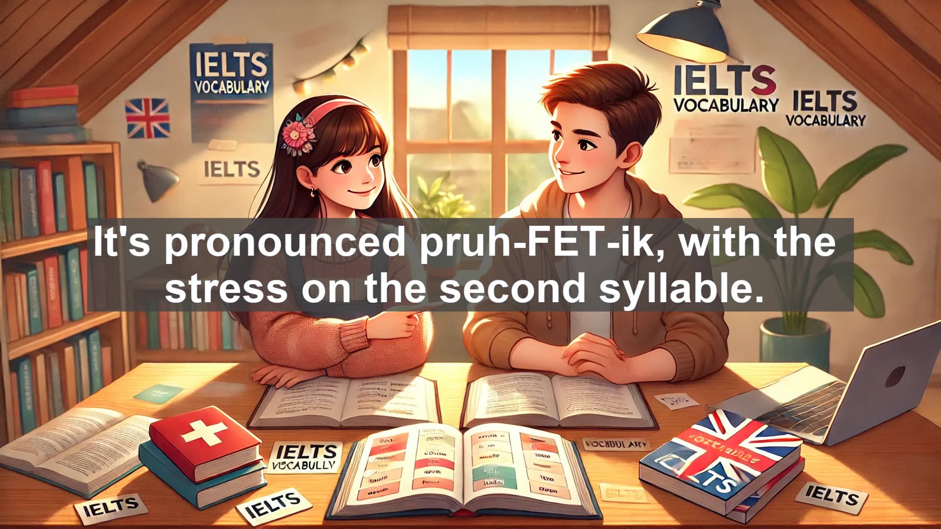 'Video thumbnail for 2000 Must Know IELTS 9.0 Vocabulary - Understanding 'Prophetic': Meaning, Usage, and Common Errors'