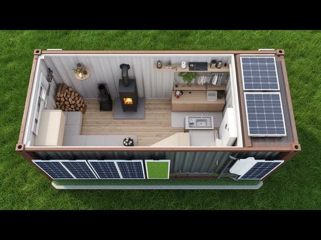 Video thumbnail for Top 10 Innovative Container Home Plans & Layouts