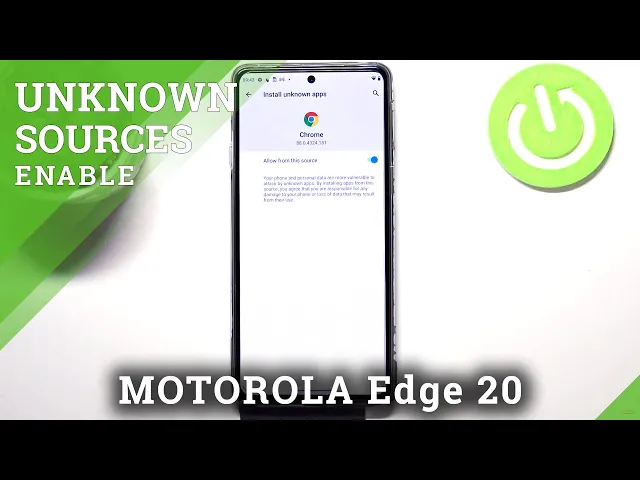 Video thumbnail for How to Enable Unknown Sources on MOTOROLA Edge 20 – Allow App Installation