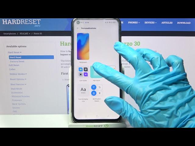 Video thumbnail for How to Change Theme of Realme Narzo 30 - Locate Themes