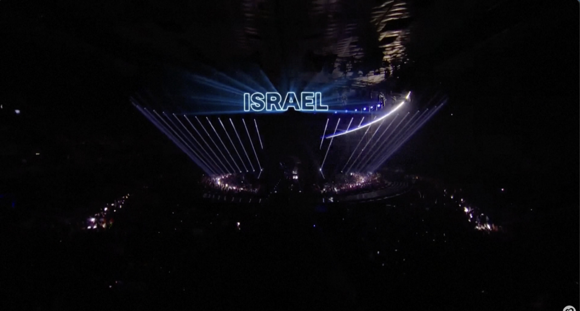 Video thumbnail for Pro-Palestine chants disrupt Israel Eurovision performance