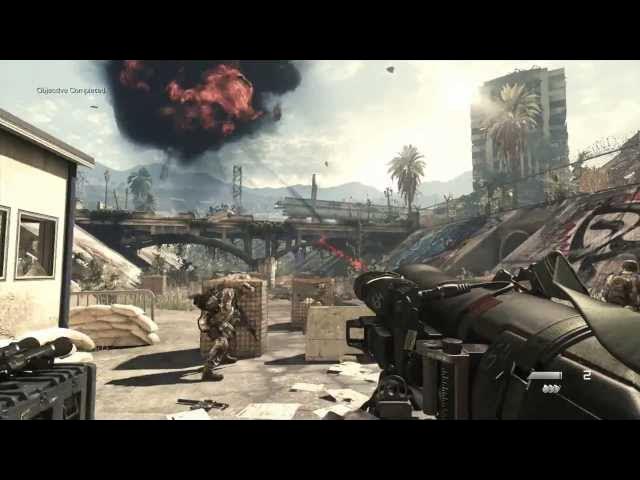 Video thumbnail for Call of Duty: Ghosts - Brave New World: Back Up Team at LA River, MK EBR, SC-2010, Chopper