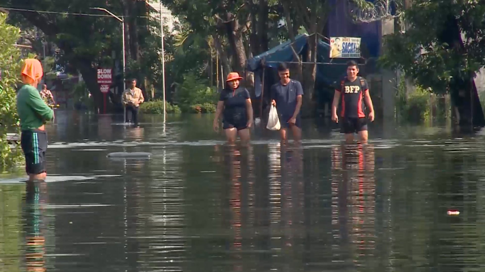 Video thumbnail for Inundated Philippine communities seek answers over flood control funds