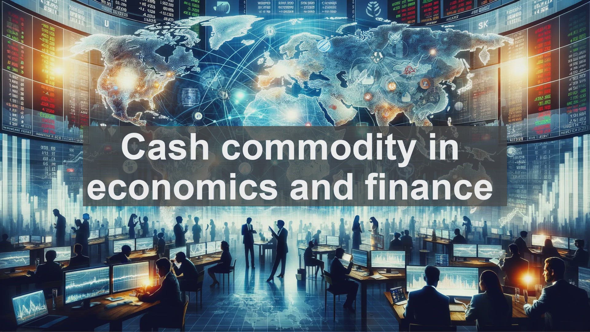'Video thumbnail for Cash commodity in economics and finance'
