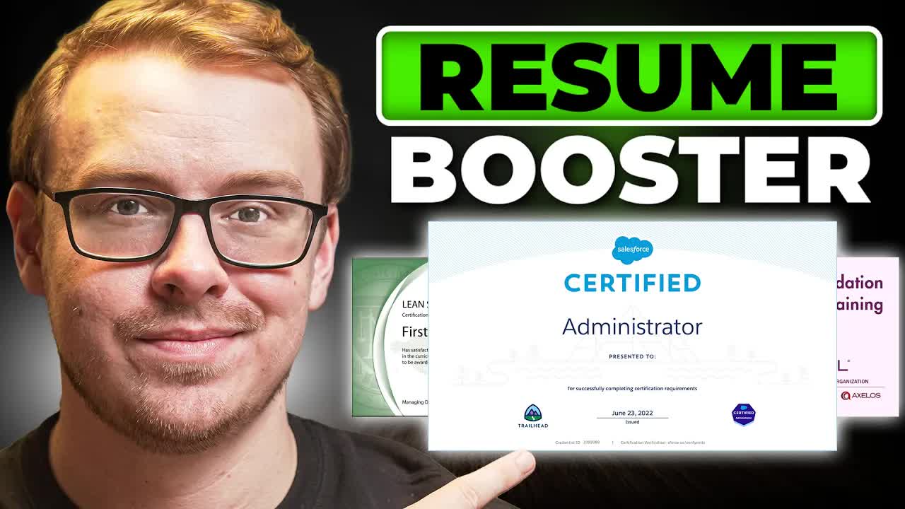 Video thumbnail for shane hummus: underrated certifications that employers love: career tips for high paying jobs