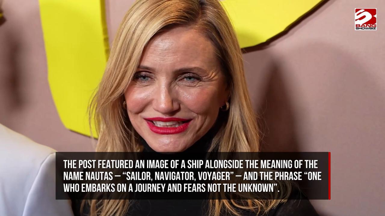 Video thumbnail for Cameron Diaz surprises fans with announcement she’s quietly had third child with Benji Madden