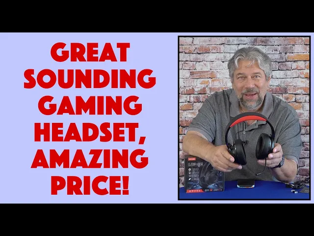 Video thumbnail for CINPUSEN UG-01 Wireless Gaming Headset -- DEMO & REVIEW