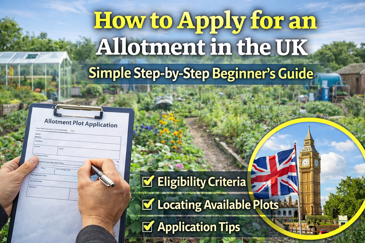 Video thumbnail for How to Apply for an Allotment in the UK | Simple Step-by-Step Beginner’s Guide