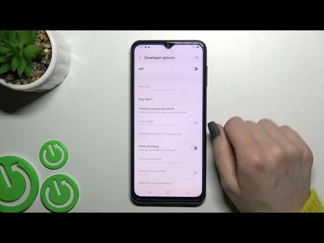 Video thumbnail for Samsung Galaxy M23 - How to Hide Developer Options
