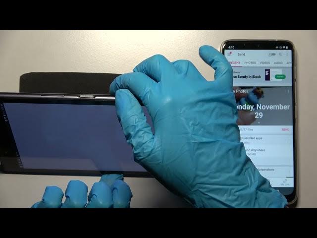 Video thumbnail for How Transfer files from Lenovo TAB 4 8 to an Android Device - Send Anywhere App