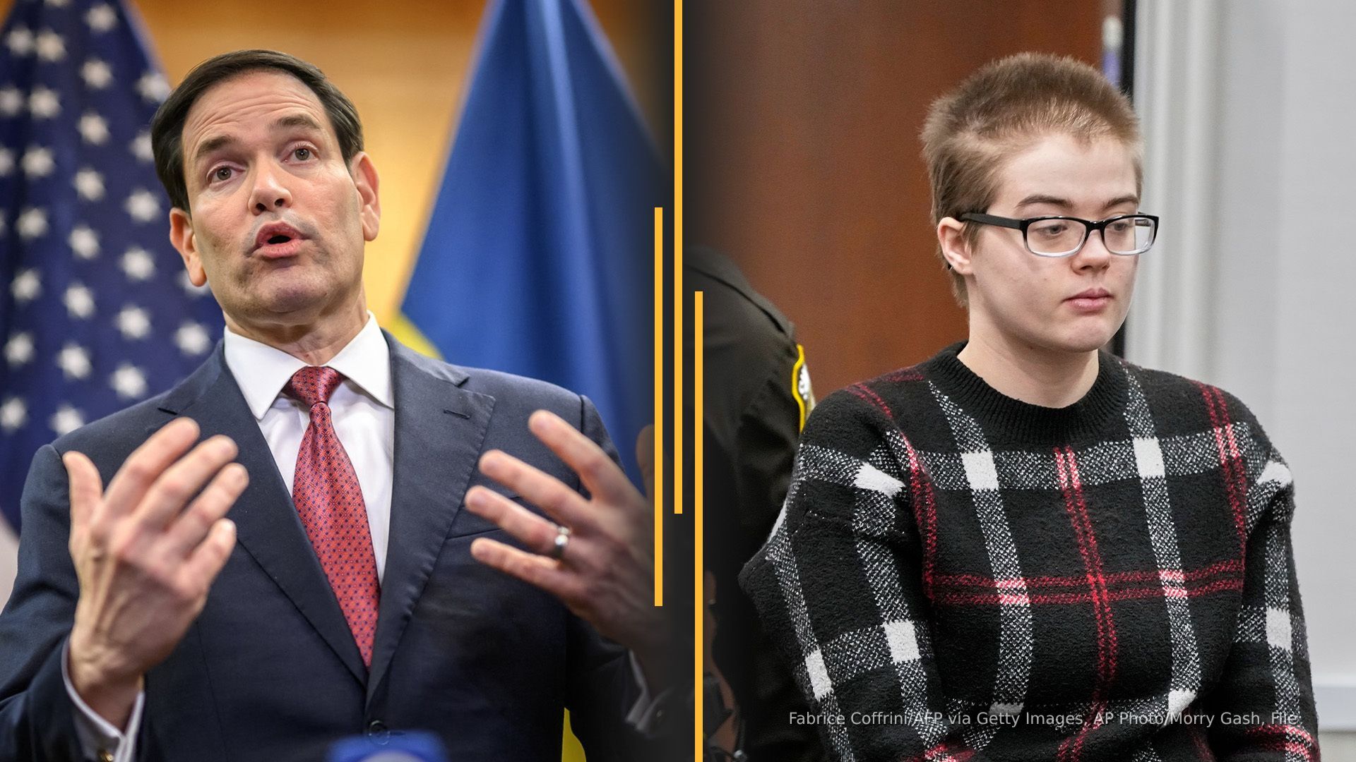 Video thumbnail for Rubio reports 'productive' Ukraine peace talks; 'Slender Man' fugitive captured