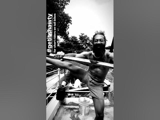 Video thumbnail for short riders on tall bikes play different #balance #motorcycle #offroad #adventure