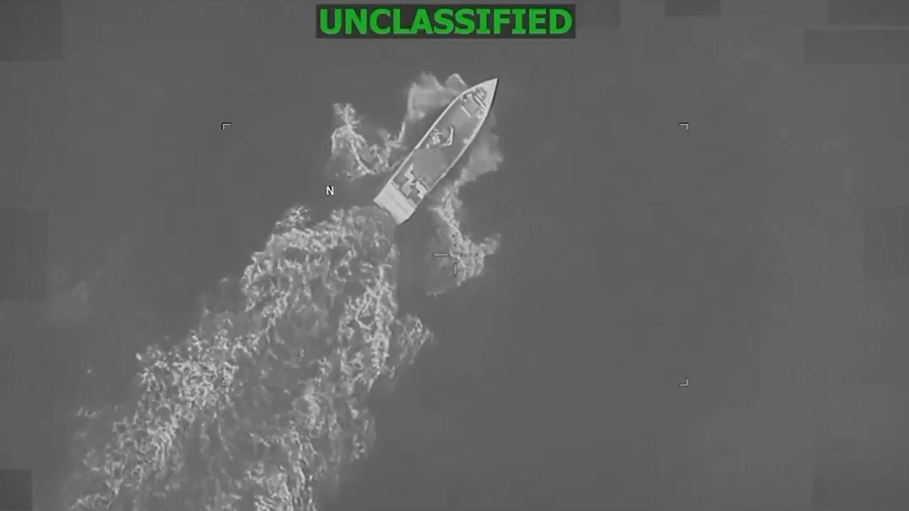 Video thumbnail for US: US military says 4 'narco-terrorists' killed in Caribbean strike.