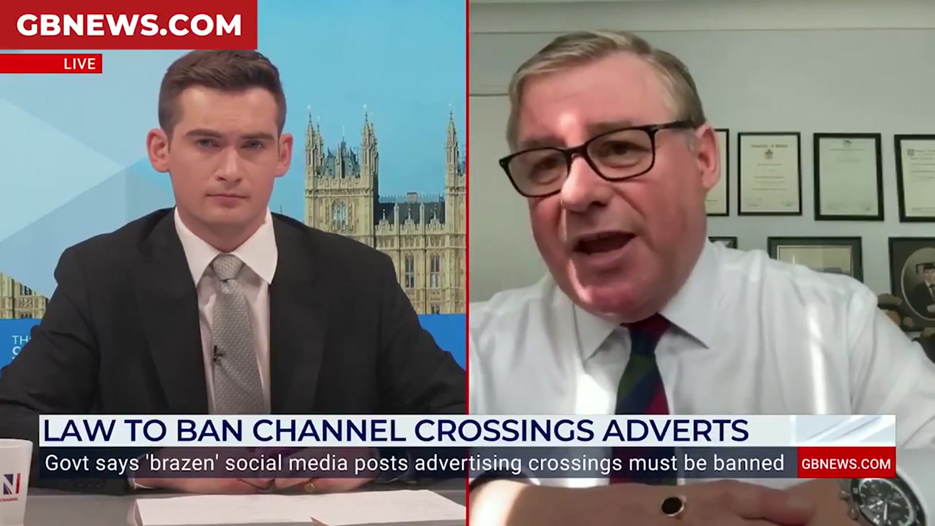 'Video thumbnail for Labour's asylum plan will 'act as a gigantic pull factor' for migrants, Francois says'