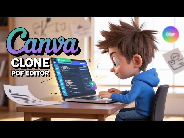 Video thumbnail for Build a Canva Clone PDF Editor Using PDF-LIB to Annotate & Edit PDFs in the Browser HTML/JS