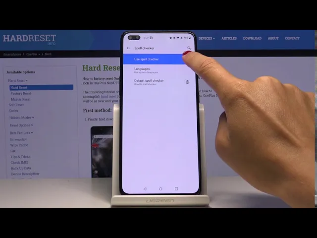 Video thumbnail for How to Enable Spell Checker in OnePlus Nord - Word Correction Feature
