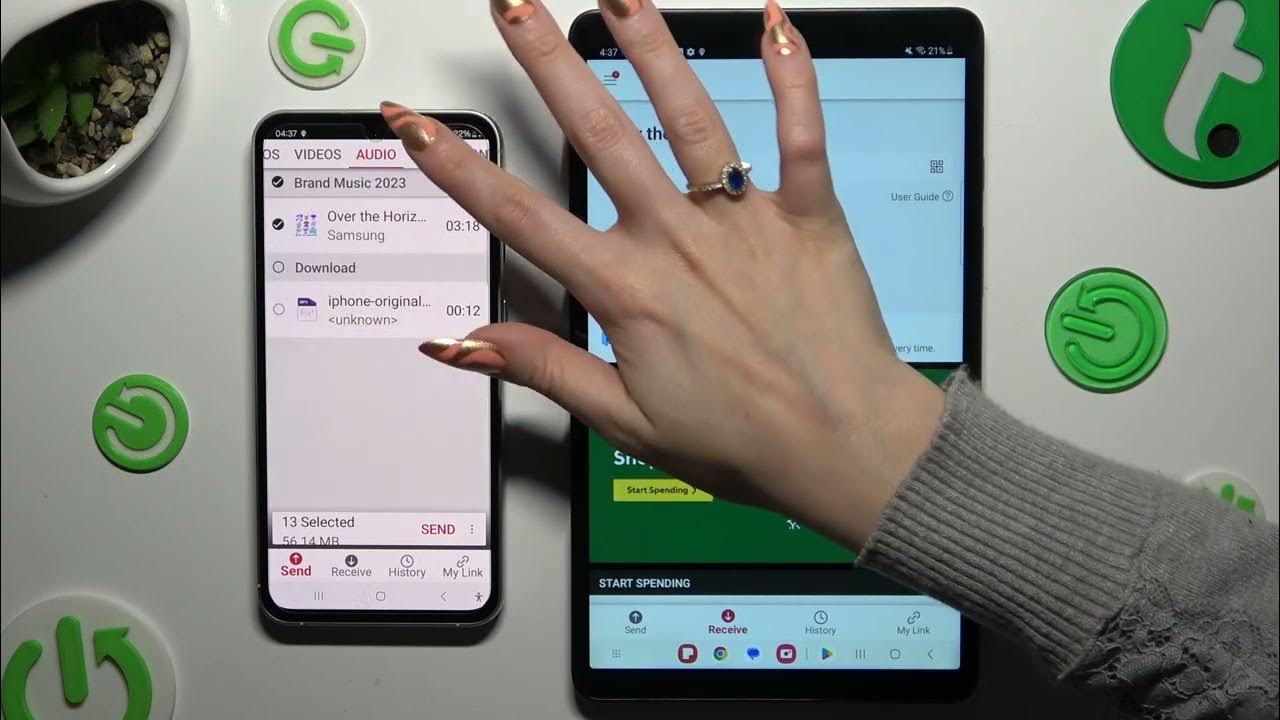 Video thumbnail for How to Transfer Data from Android to SAMSUNG GALAXY TAB A9 – Download & Use Send Anywhere App