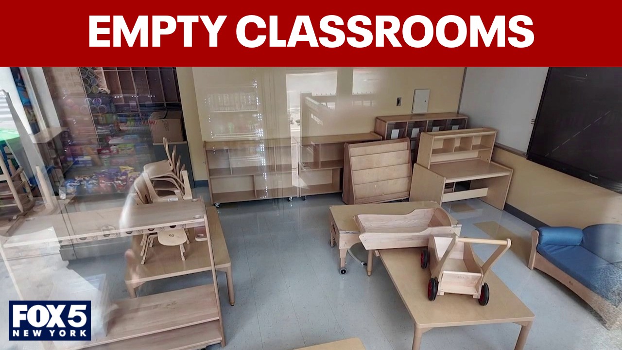 Video thumbnail for NYC taxpayer-funded classrooms sit empty for years