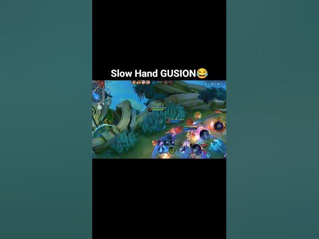 Video thumbnail for Tbe best SLOW HAND GUSION 😲#mobilelegends #mlbb #gusionhyper #gusion#wgitachi
