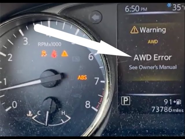 Video thumbnail for Nissan Rogue — “AWD Error / 4WD Error” Reset