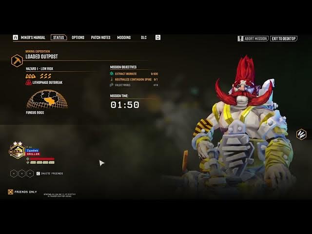 Video thumbnail for How To Change Public Mid Game In Deep Rock Galactic