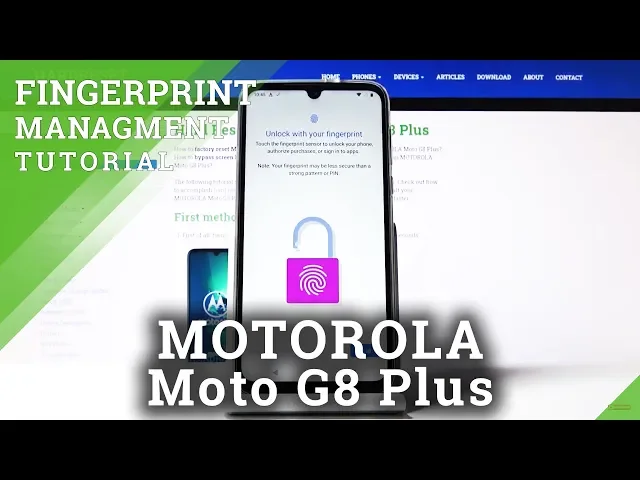 Video thumbnail for How to Add Fingerprint to Motorola G8 Plus – Fastest Method to Lock and Unlock Phone