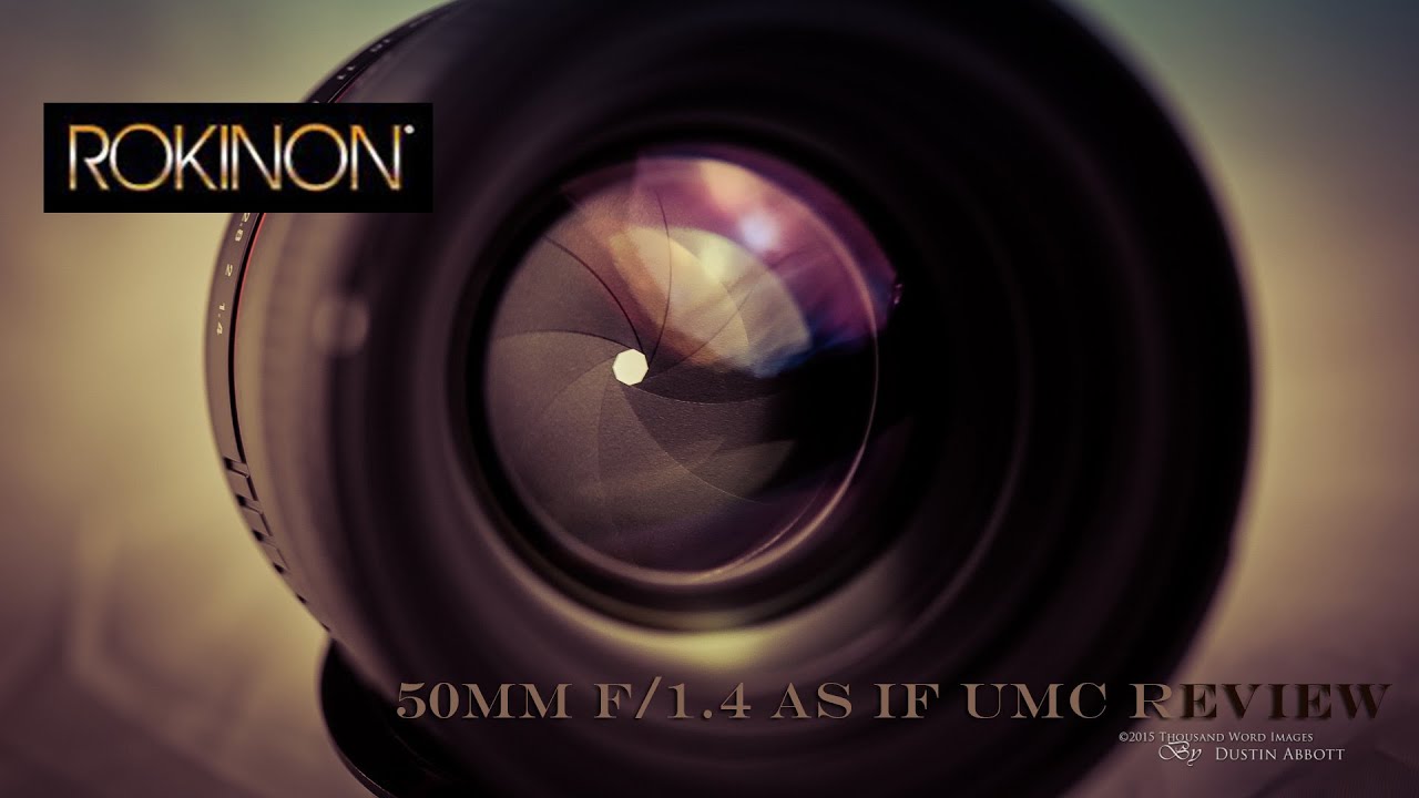 Video thumbnail for Rokinon 50mm f/1.4 Review  Part 1: Build Quality and Handling
