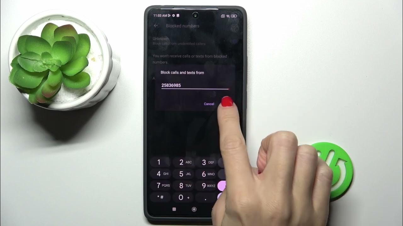 Video thumbnail for How to Block Number on POCO M6 Pro