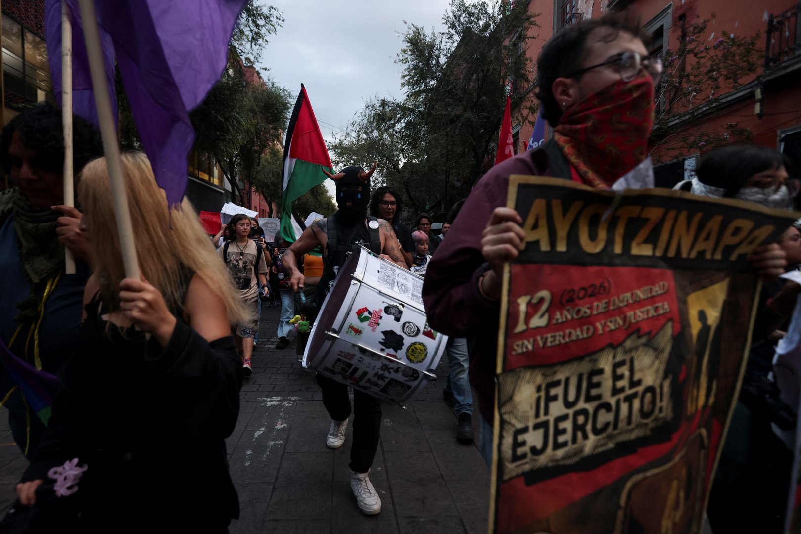 Video thumbnail for Mexico marks 12 years since Ayotzinapa’s 43 students disappeared