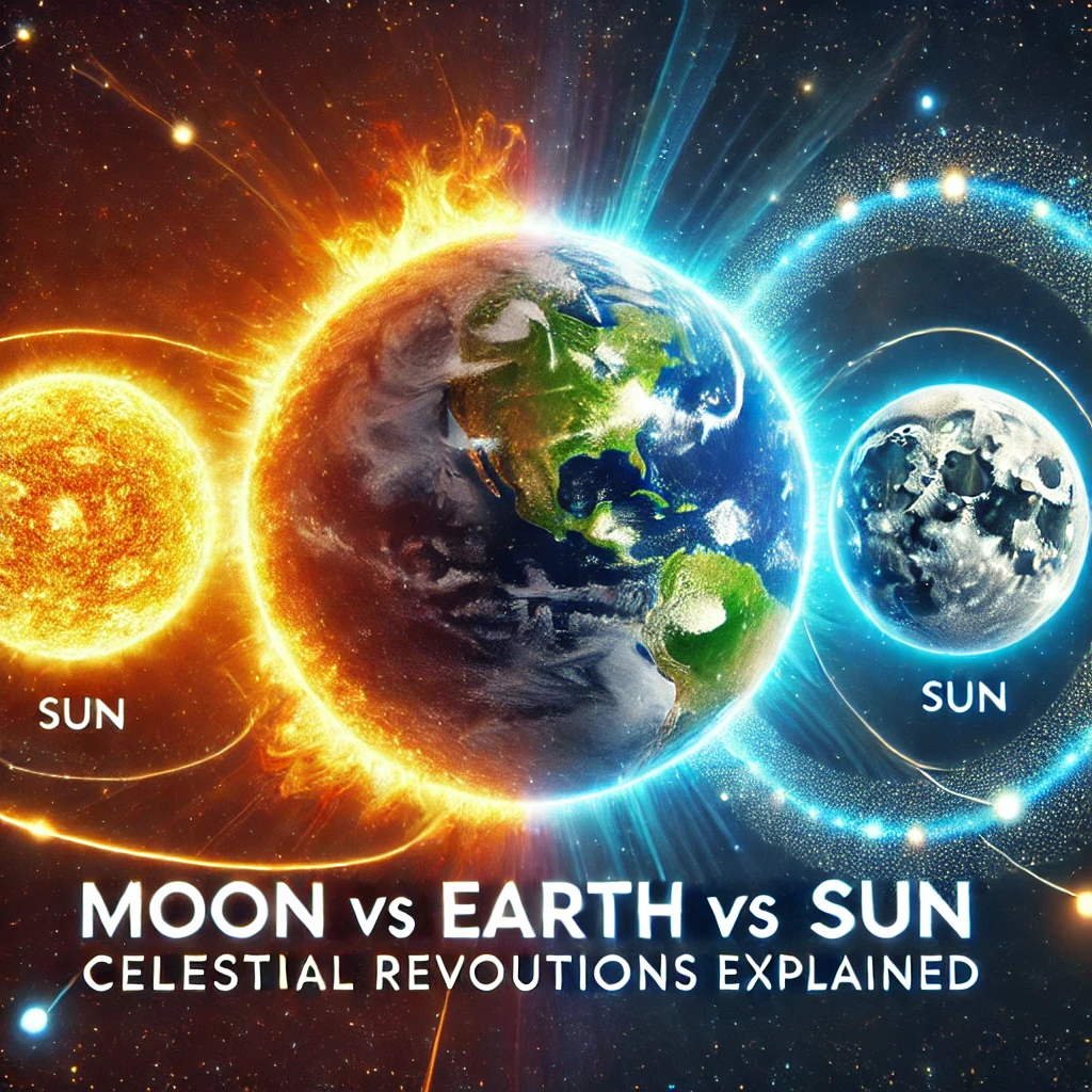 'Video thumbnail for Moon vs Earth vs Sun: Celestial Revolutions Explained'