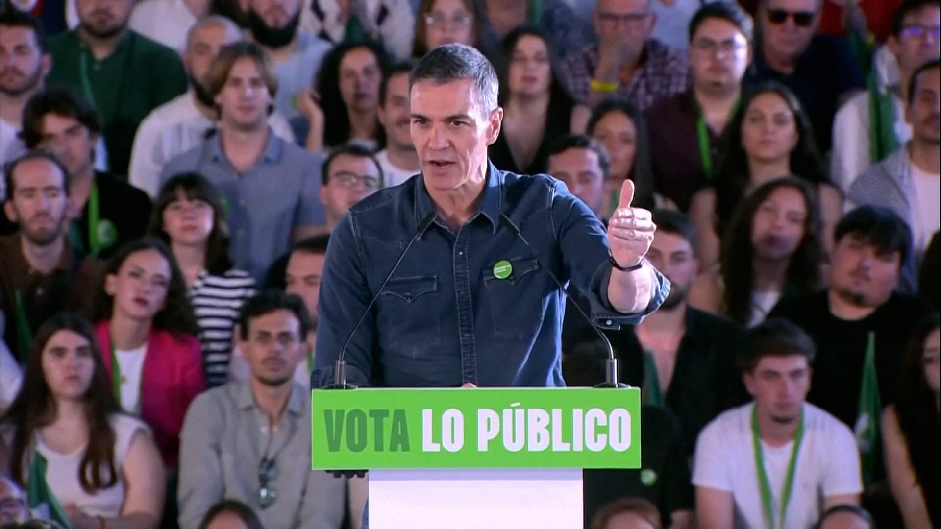 Video thumbnail for Spain’s Sanchez demands Netanyahu free Spaniard seized on aid flotilla