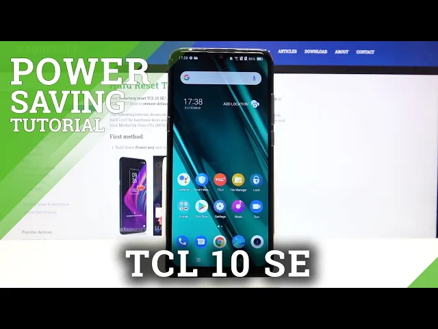 Video thumbnail for How to Enable Power Saving Mode in TCL 10 SE – Activate Battery Saver
