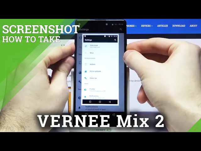 Video thumbnail for How to Take Screenshot on VERNEE Mix 2 – Capture Screen