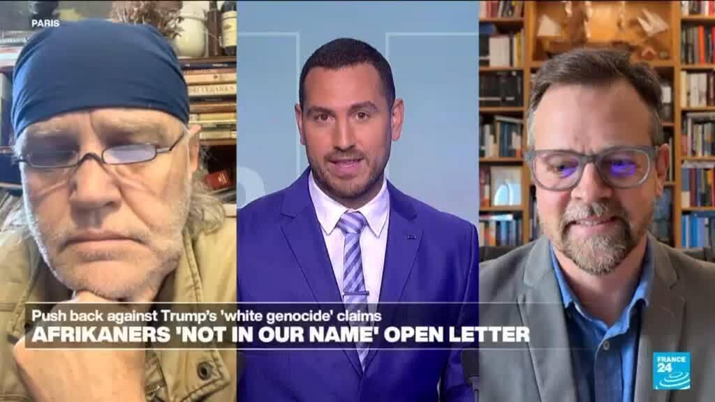 Video thumbnail for Afrikaners push back against Trump’s false white genocide claims in South Africa