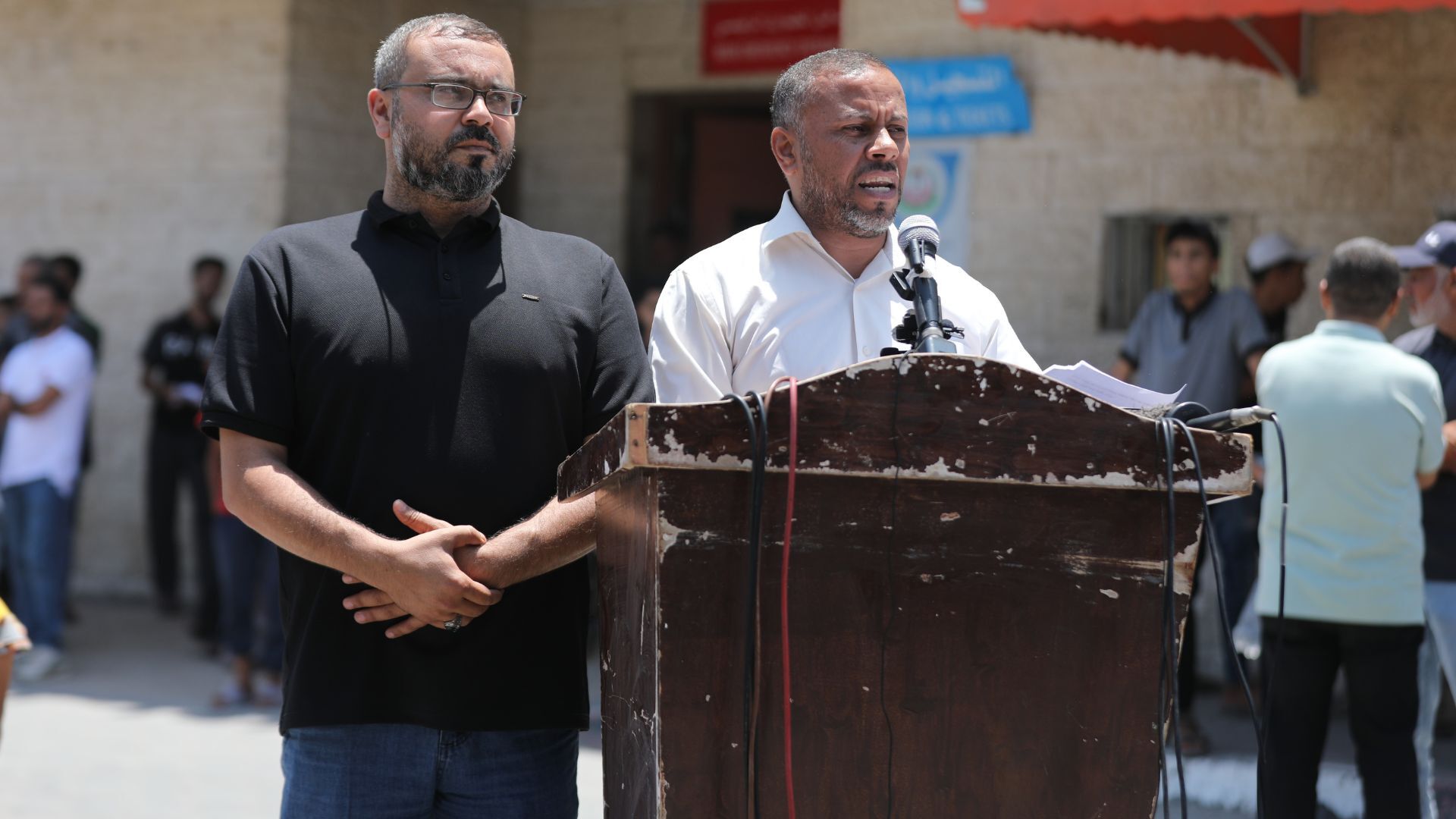 Video thumbnail for Hamas announces the dissolution of its governing committee in Gaza