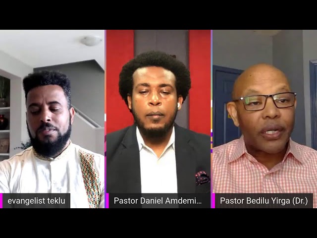 Video thumbnail for ፓስተር ዳንኤል አምደሚካኤልና ፓስተር በድሉ ግሩም ቆይታ