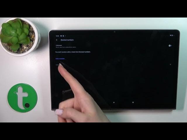 Video thumbnail for How to Unblock a Phone Number on a LENOVO Yoga Tab 11