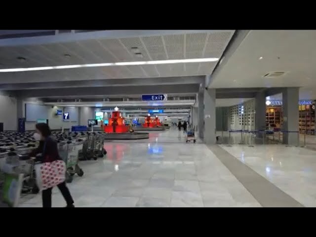 Video thumbnail for Manila Airport International Arrival Terminal 2 Ninoy Aquino MNL