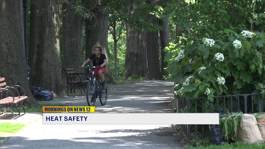Video thumbnail for Heat advisory prompts cooling centers to open across NYC