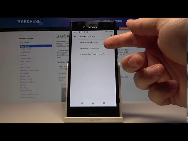 Video thumbnail for How to Restore App Preferences on SONY Xperia XZ Premium – Default App Preferences